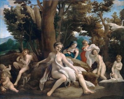Leda e o Cisne de Antonio da Correggio