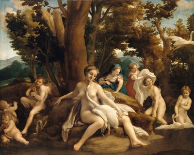 Leda e o Cisne de Antonio da Correggio