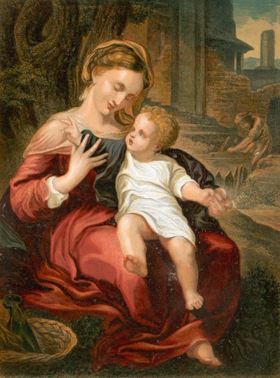 A Sagrada Família de Antonio da Correggio