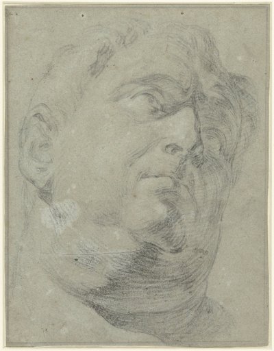 Busto antigo de mármore romano de Presunto Vitellio de Antonio da Cremona