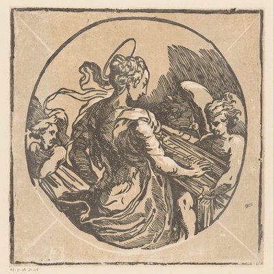 Santa Cecília, a musicista de Antonio da Trento (possibly)