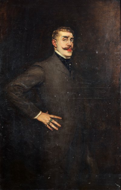 Antonio de La Gandara - Retrato de Jean Lorrain de Antonio de la Gandara