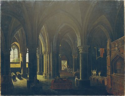Abóbada de cripta gótica de Antonio de Pian
