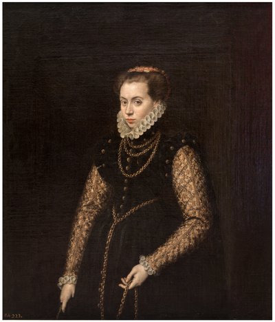 Espanhol:  La dama de las cadenas de oro Senhora das correntes de ouro de Antonis Mor