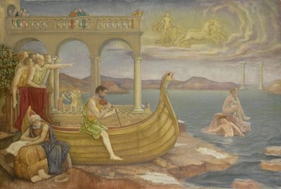 A construção do "Argo de Antoon Derkinderen