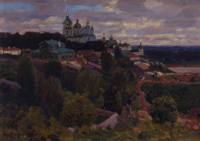 Catedral em Vyatka, 1916 de Apollinari Mikhailovich Vasnetsov