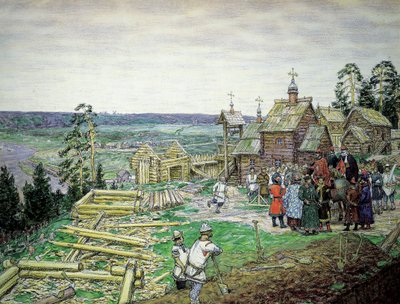 A Fundação do Kremlin de Moscou, 1156