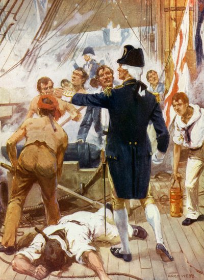 O Glorioso Primeiro de Junho de Archibald Bertram (after) Webb