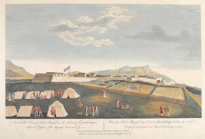 Fort Royal, Guadalupe, 1759 de Archibald Campbell