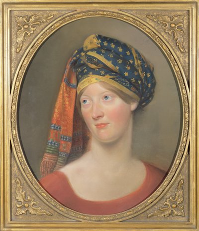 Retrato da senhora Charlotte Campbell (1775-1861) c.1802 de Archibald Skirving
