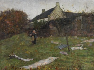 Fundo do Estúdio de Gauguin de Archibald Standish Hartrick