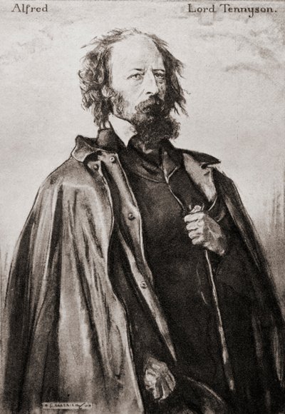 Tennyson (de Aldworth e Freshwater) Alfred Tennyson de Archibald Standish Hartrick