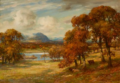 O Jovem Grilo (caneta e tinta e aguarela) de Archibald Standish Hartrick