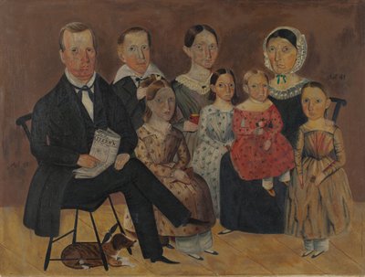 Retrato da Família John J. Wagner de Archie Thompson