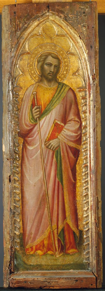 Um Santo, Possivelmente Tiago Maior, 1384-85. de Aretino Luca Spinello or Spinelli