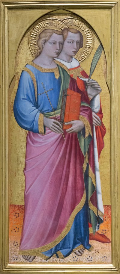 São Filipe apóstolo e Grisante de Aretino Luca Spinello or Spinelli