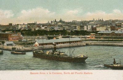 Darsena docas, Puerto Madero, Buenos Aires, Argentina (foto a cores) de Argentinian Photographer