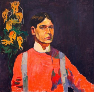 auto-retrato de Aristarch Wassiljewitsch Lentulow