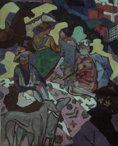 À beira-mar, 1915-1916 de Aristarkh Vasilievic Lentulov