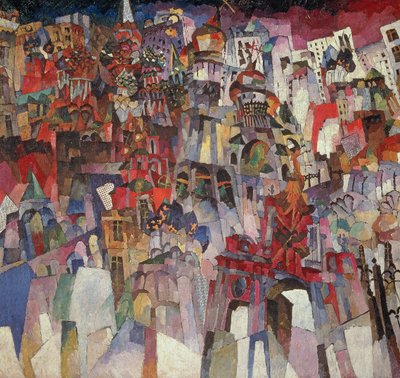 Moscou de Aristarkh Vasilievic Lentulov