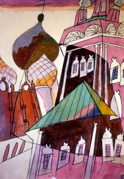 Convento Novodevichy, também conhecido como Mosteiro Bogoroditse-Smolensky de Aristarkh Vasilievic Lentulov