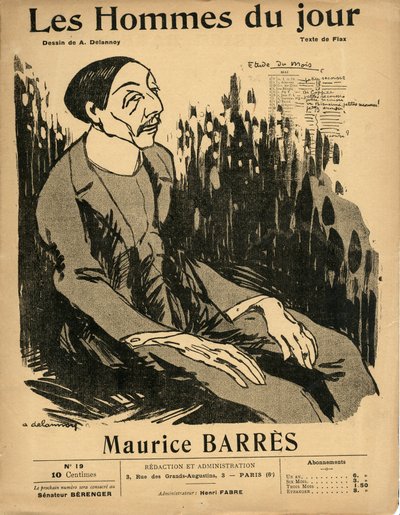 Capa de "Les Hommes du jour", número 19 de Aristide Delannoy