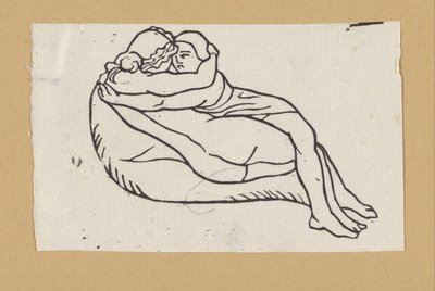 Daphnis und Chloë zusammen liegend de Aristide Maillol