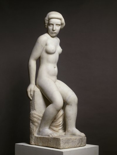 Menina Nua e Drape; Menina Nua com Drape de Aristide Maillol