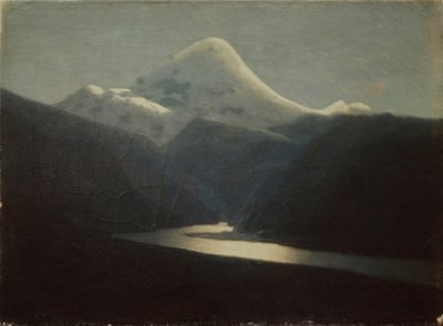 No Monte Elbrus, década de 1870 de Arkhip Ivanovich Kuindzhi