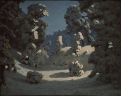 Manchas solares no gelo, 1876-1890 de Arkhip Ivanovich Kuindzhi