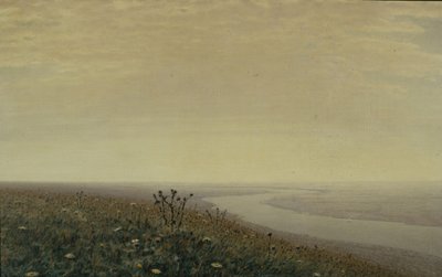O rio Dnieper pela manhã, 1881 de Arkhip Ivanovich Kuindzhi