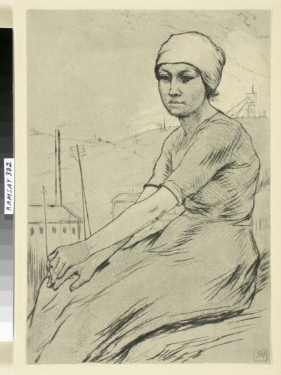 Jovem trabalhadora de Armand Rassenfosse