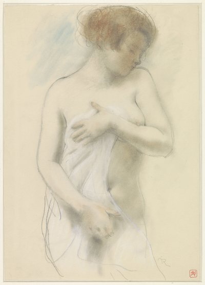 Mulher nua em pé de Armand Rassenfosse