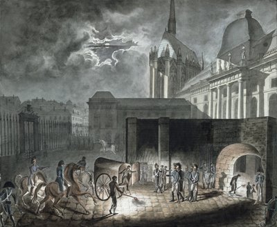 Transferindo Prisioneiros para a Conciergerie, 26 de maio de 1804 de Armand de Polignac
