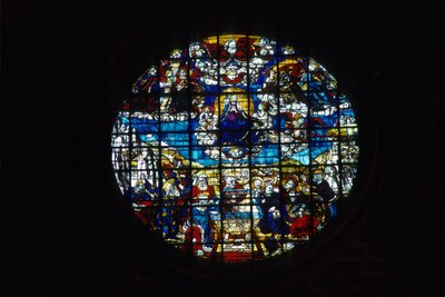 A Assunção da Virgem (vitral) de Arnao de Flandres