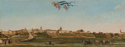 Panoramic View of São Paulo, 1821. de Arnaud Julien Pallière