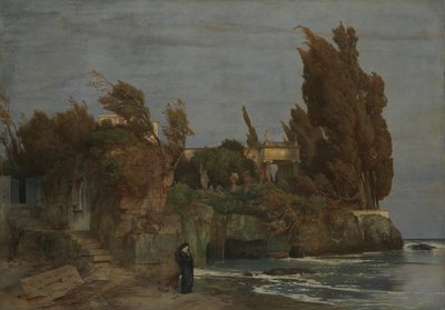 Villa à beira-mar II de Arnold Böcklin