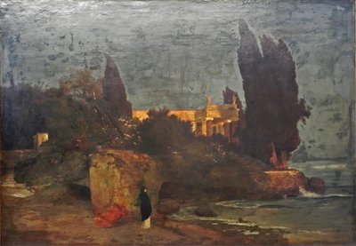 Villa by the Sea, versão I de Arnold Böcklin