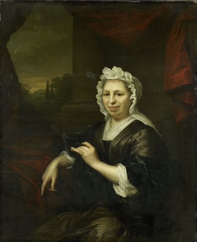 Brechje Hooft (1640-1721). Viúva de Harmen van de Poll de Arnold Boonen (attributed to)