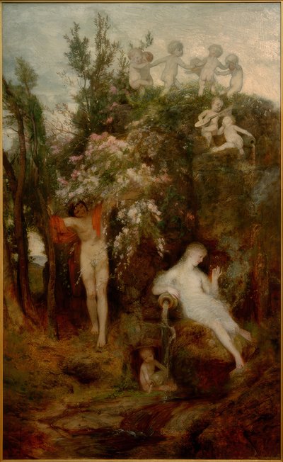 Liebesfrühling de Arnold Böcklin