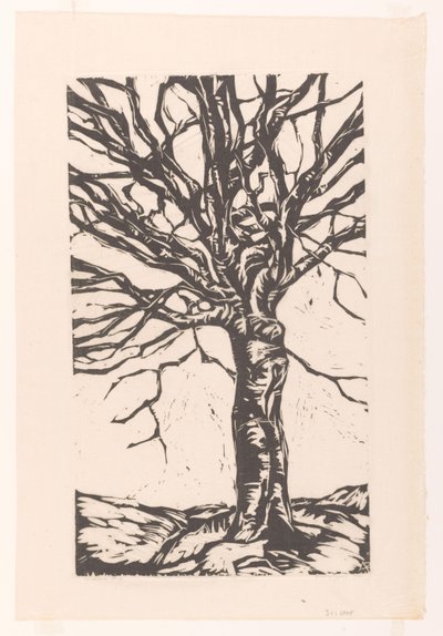 Árvore nua de Arnold Pijpers (signed by artist)