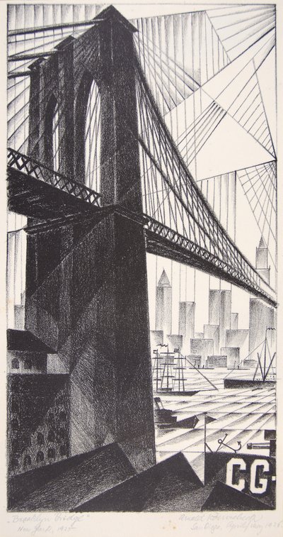 Ponte do Brooklyn de Arnold Ronnebeck