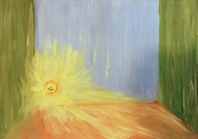 A mão da sorte (2ª foto) de Arnold Schönberg