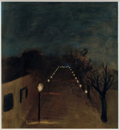 rua noturna de Arnold Schönberg