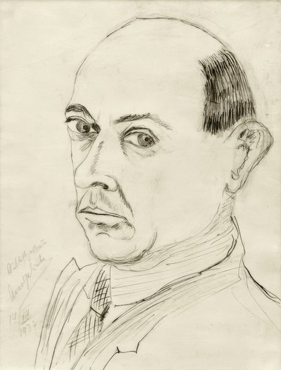 Auto-retrato de Arnold Schönberg