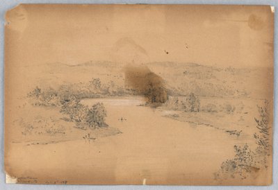 Rio Delaware, Milford, Pa. de Arnold William Brunner