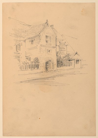 Casa em uma rua de Arnold William Brunner