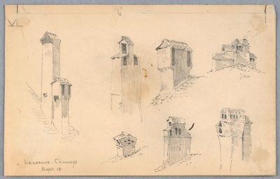 Chaminés de Lausanne de Arnold William Brunner
