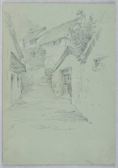 Passos estreitos entre as casas de Arnold William Brunner