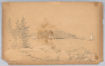 Ilha de Rodick, Mt. Desert de Arnold William Brunner